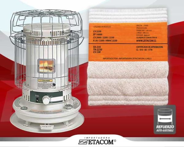 Imagen de MECHA PARA ESTUFA KERO HEAT CV2230 MEGA HEAT.
