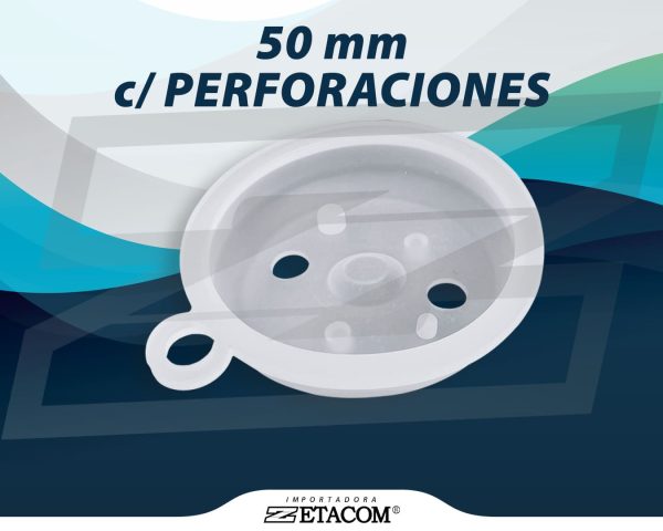 Imagen de MEMBRANA PARA JUNKERS 50MM CON PERFORACIONES.
