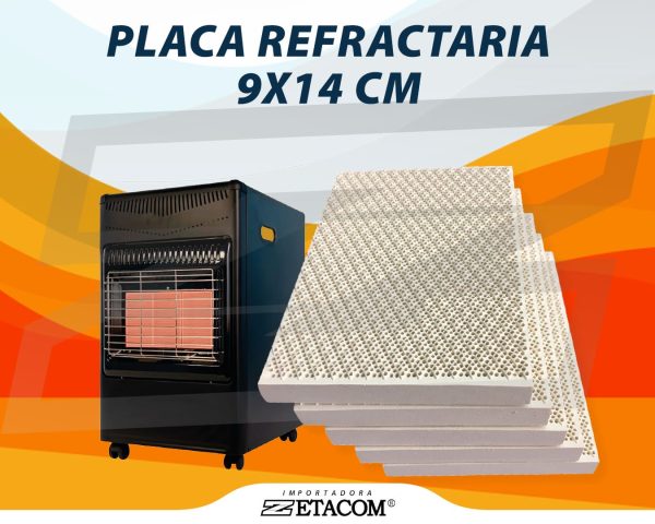 Imagen de PLACA REFRACTARIA 9X14CM.