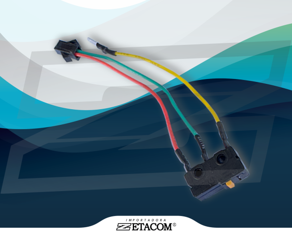 MICRO SWITCH PLASTICO CON CONECTOR