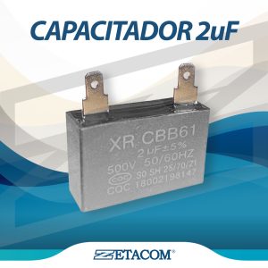 CAPACITOR 2uf TIRO FORZADO